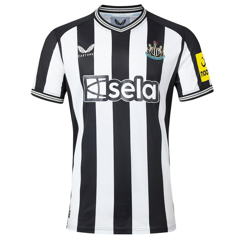 Camisa Newcastle United I 23/24 Castore - Preto e Branco