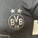 Camisa Borussia Dortmund Edição Carvão 2023 Puma - Preto - Masculino Jogador