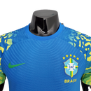 Camisa Brasil Futsal II 2021 - Azul - Nike - Masculino Jogador