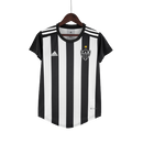 Camisa Feminina Atlético Mineiro I 22/23 Adidas - Preto e Branco