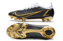 Chuteira Campo Nike Mercurial Vapor 14 Elite FG Black/Gold/White - Low