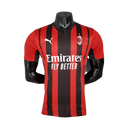 Camisa Milan 21/22 - Vermelha e Preta - Puma - Masculino Jogador