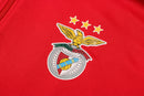 Conjunto Benfica 21/22 Vermelha - Adidas- Com Ziper
