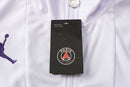 Conjunto PSG 21/22 Branco e Preto - Nike Jordan - Com Fecho