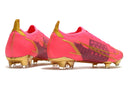 Chuteira Campo Nike Mercurial Vapor 14 Elite FG Rosa/Gold - Low