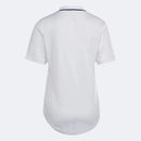 Camisa Feminina Real Madrid I 23/24 Adidas - Branco